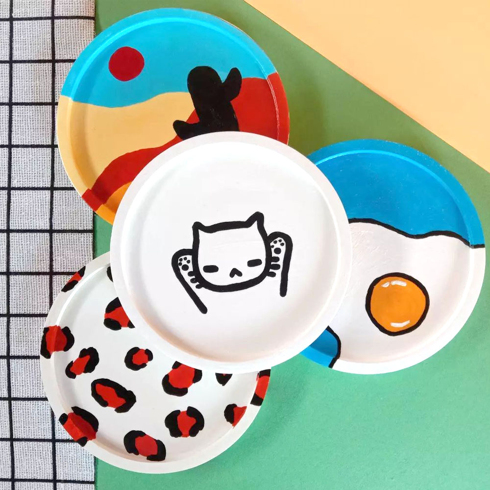 Coaster Mold Round - 라운드 코스터 실리콘 몰드 DIY 수제