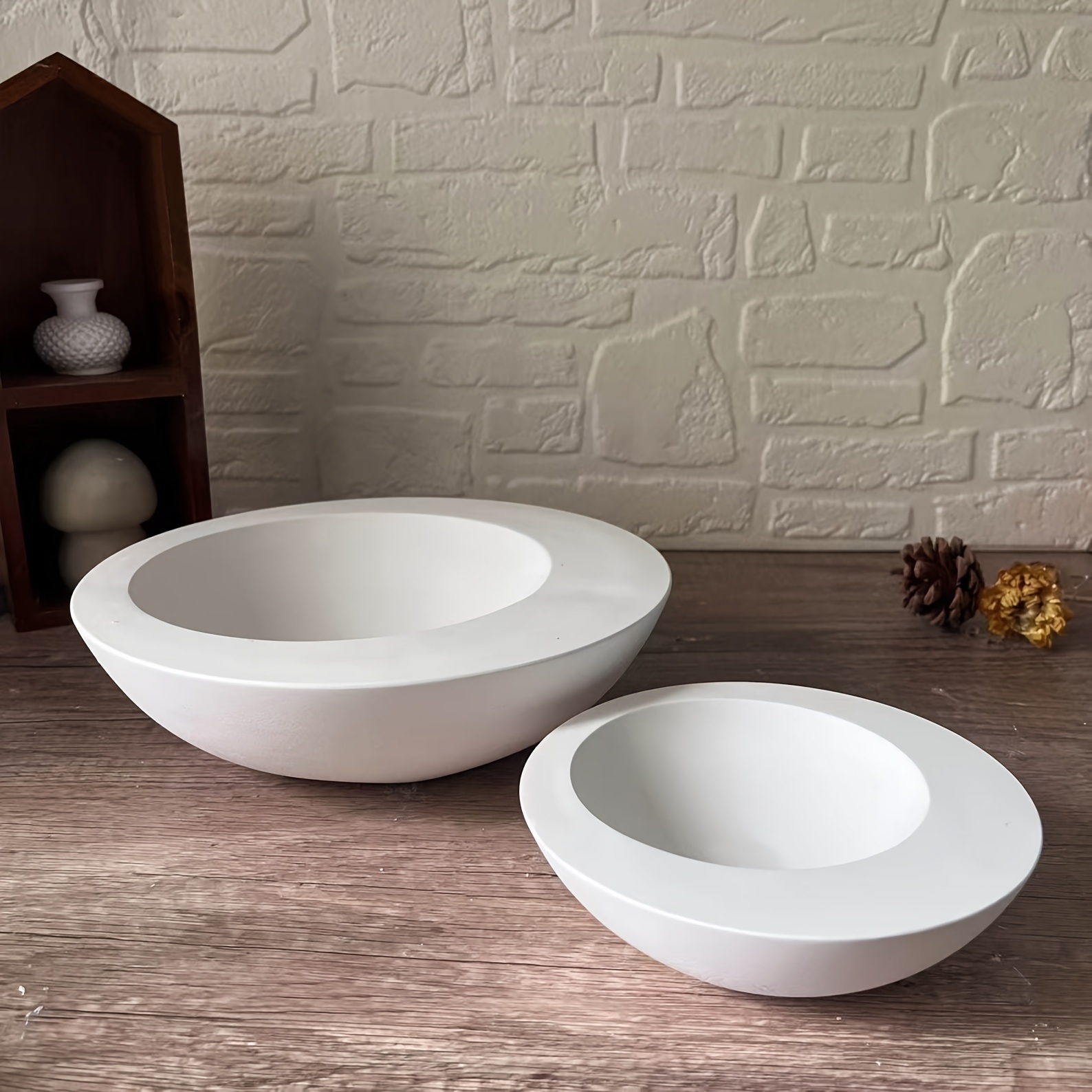 Coaster Mold Round - 장식, 광택 보관함, 석고, 장식품, 수지