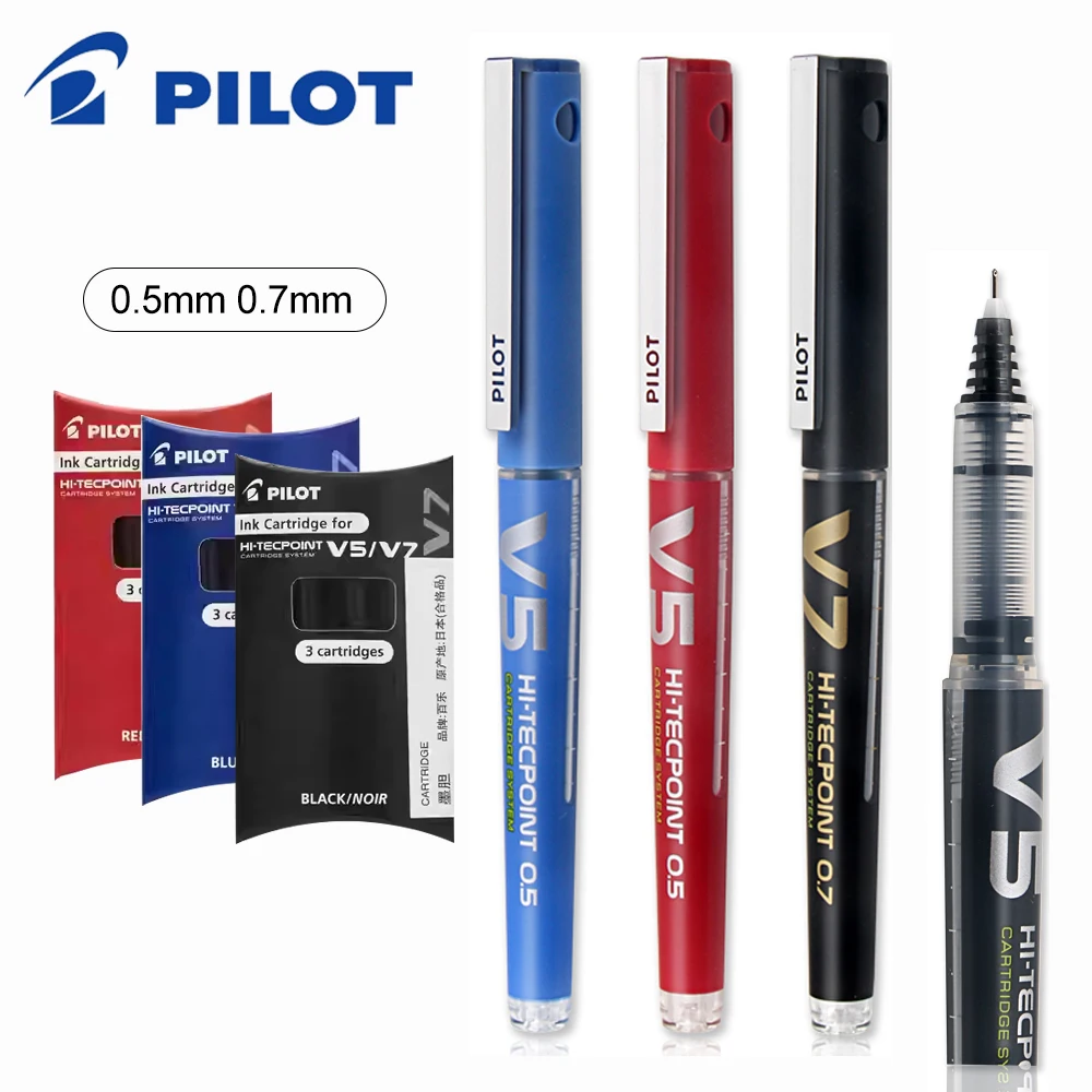 Pilot Pen V5 - 일본 파일럿 V5/V7 젤 펜 스트레이트