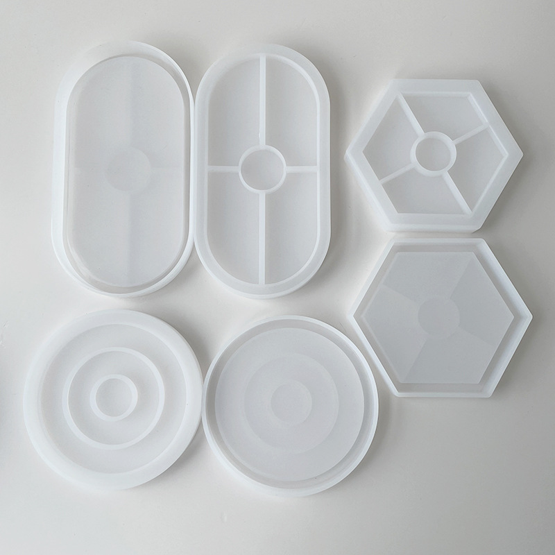 라운드 코스터 실리콘 몰드 DIY 수제 타원형 모양 석 - Coaster Mold Round 리뷰 및 가격