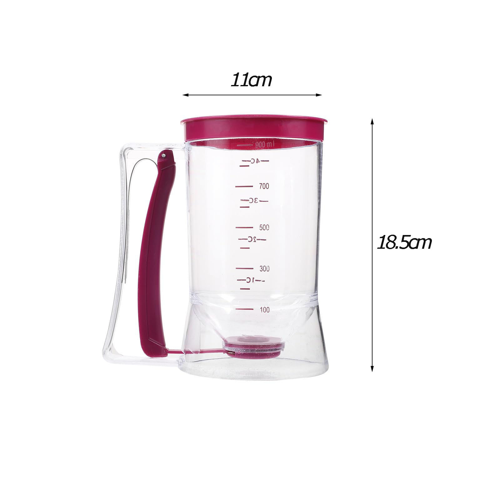 900ml 배터 디스펜서 컵케이크 팬케이크 배터 디스펜 - Mixing Cup Silicone 리뷰 및 가격