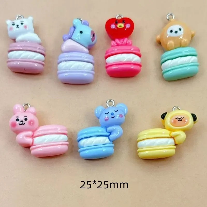 10개 혼합 만화 캐릭터 레진 참 장식품, DIY 수제 - Resin Craft Supplies 리뷰 및 가격